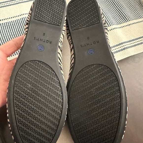 Rothy's Black and White Zebra Print Flats (RETIRED) - Picture 2 of 4